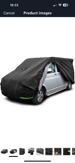 Breathable van cover T25/T3/T4/T5/T6/T7/Transit and others