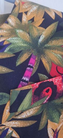 Womens Vibrant Botanical Print Tailored Jacket