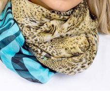 Fab Scarf with Animal Pattern - excellent gift
