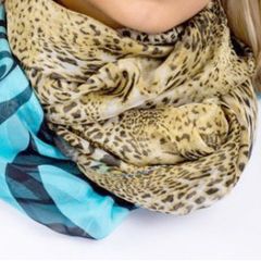 Fab Scarf with Animal Pattern - excellent gift