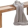 Solid wood dining bench 120CM Image 2