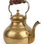 Large vintage brass kettle Image 2