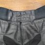 Full Motorcycle protection leather two piece suit,  helmet and boots. Image 8