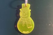Luminous Grace Keyring
