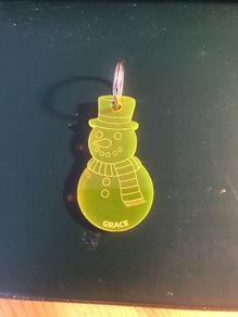 Luminous Grace Keyring