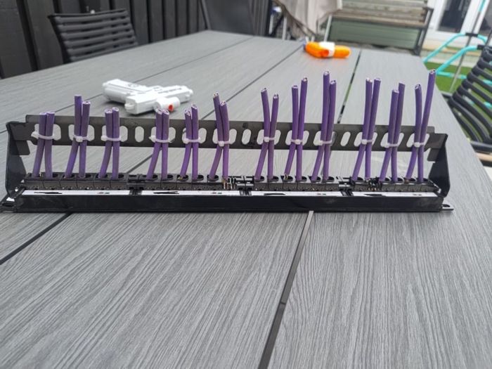 24 Port CAT6 Patch Panel