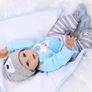 Reborn Dolls-22inch 55cm Realistic Baby Dolls,Soft Vinyl Silicone ,Reborn Dolls Boy,that Look Real Newborn Baby,Cute Baby Boy,Lifelike Baby Doll Weighted (FREE POSTAGE) Image 4