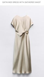 Satin dress