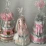 Handmade premium pampers nappy cake Image 4