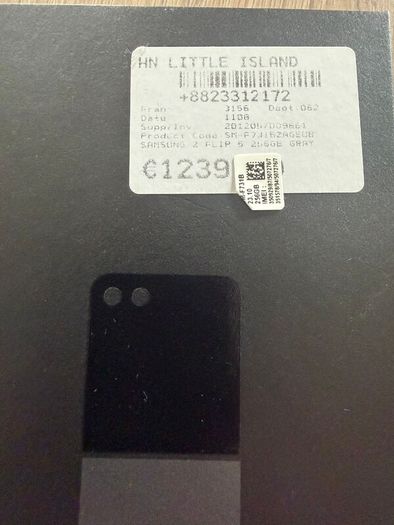 Samsung Galaxy Z Flip 5 256GB Dual SIM + eSIM | Mint Condition | Boxed
