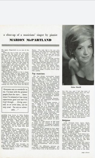 CRESCENDO Jazz Magazine (July 1965)
