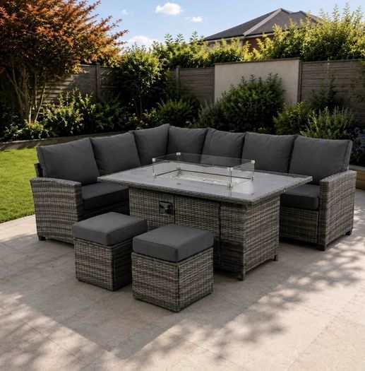 8 Seater Firepit Set