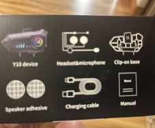 Wireless helmet motorbike intercom