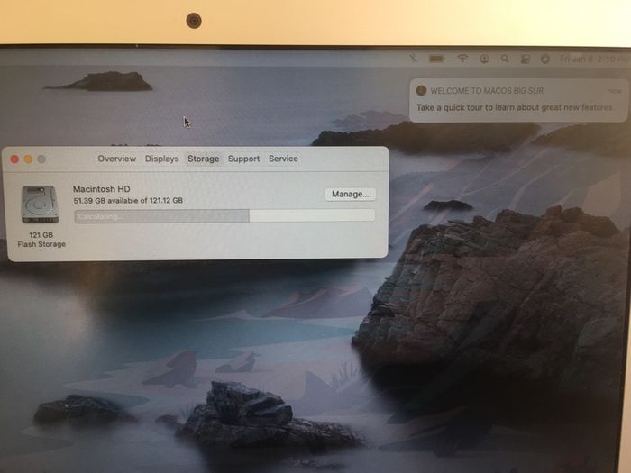 Apple MacBook Air 11" 1.7GHz i7 8Gb RAM 128Gb SSD, Big Sur OS in original box