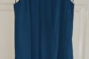 PLUS SIZE (20) Jacques Vert Teal Chiffon Top. New