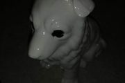 Lovely porcelain dog pre 1900.