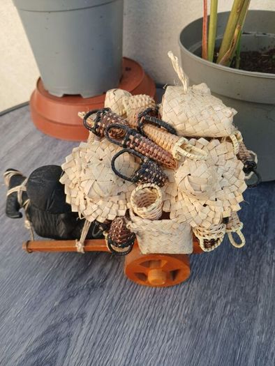 Lovely Handcrafted CARABO Cart