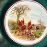 Vintage Arklow Pottery "Fox Hunting" Plate Image 4