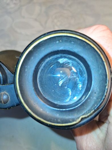 WW1 Era Binoculars In Original Case