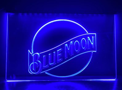 Blue Moon neon light