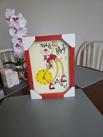 Clock picture frame