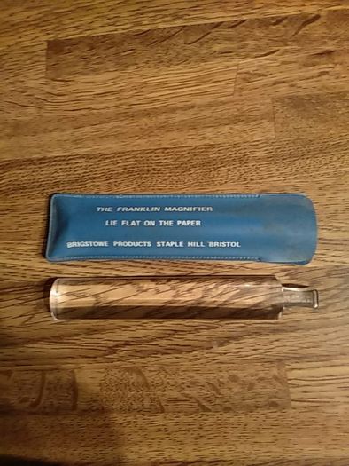 Vintage the Franklin magnifier