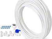 10 M Water Supply Pipe Tube Fridge Connector Kit For European Style Double Fridge Refrigerator (1/4