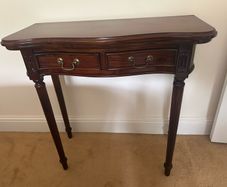 Mahogany Console/ Hall Table