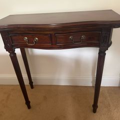 Mahogany Console/ Hall Table