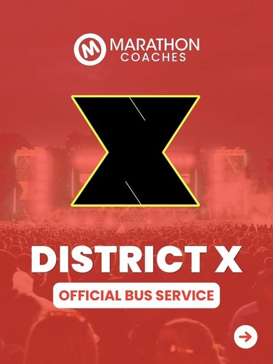 District X 2 Return Bus Tickets Dublin City Centre