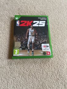 Xbox Series X and Xbox 1 2K 25 game