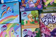 A collection of My Little Pony books