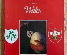 Very Rare 1990 Ireland v Wales - Five Nations Championship Programme