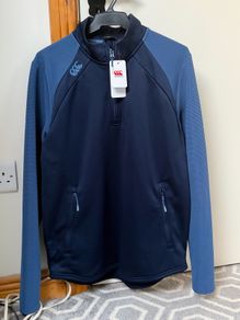 Canterbury Mens Elite 1/4 Zip Top Navy