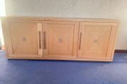 Oak 3 Cupboard Sideboard Unit