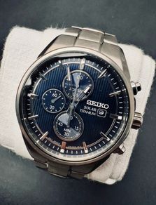 Seiko Solar Titanium Chronograph