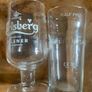 Carling rockshore apple cider  hop house 13 Carlsberg Beer Glasses Image 4