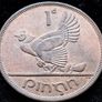 [#26] - Ireland 1950 | 1 Penny | Irish 1d | Irish Penny | KM.11 | UNC Image 2