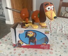 Toy story Slinky dog with box