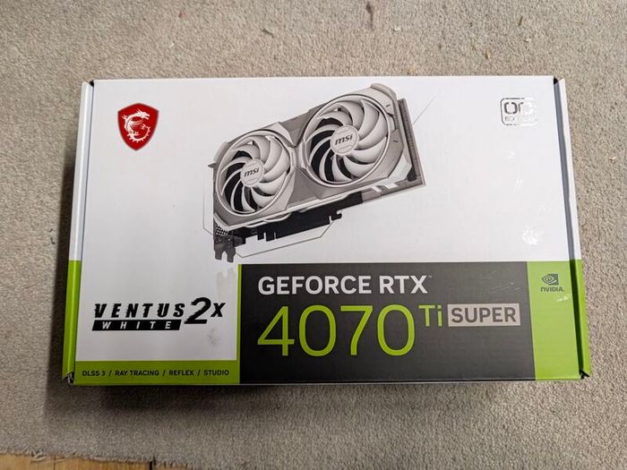 Msi Geforce Rtx 4070 Ti Super 16g Ventus 2x White