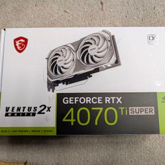 Msi Geforce Rtx 4070 Ti Super 16g Ventus 2x White