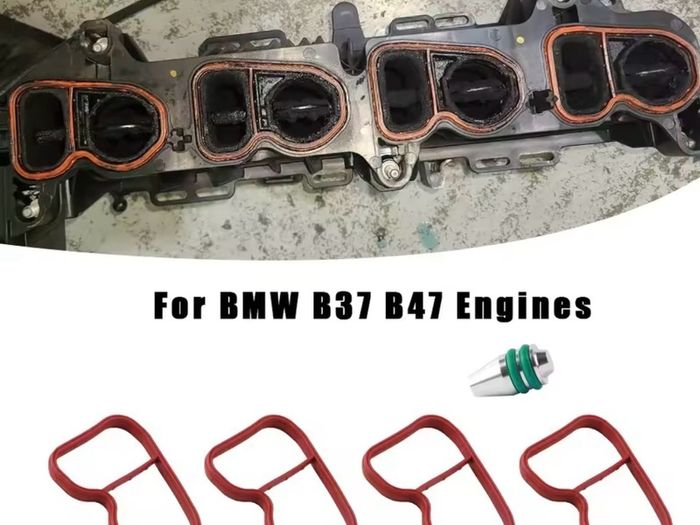 AC-Swirl Flaps Repair Kit Plug With Gaskets For BMW B37 B47 Engines