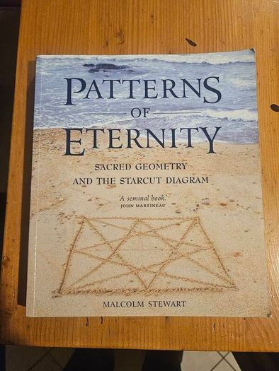 Patterns Of Eternity. Sacred Geometry And The Starcut. By Malcolm Stewart.  First Edition Large Volume Paperback In Good Condition.  See Photos For Same.