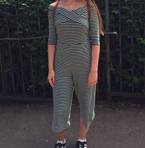 mango casual culotte jumpsuit