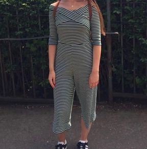 mango casual culotte jumpsuit