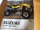 Suzuki Workshop Manual Ltz400 03-08 Clymer