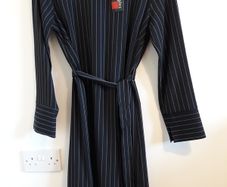 Principles Ben de Lisi dress, nayy, pinstripe, sz -14, new with tag