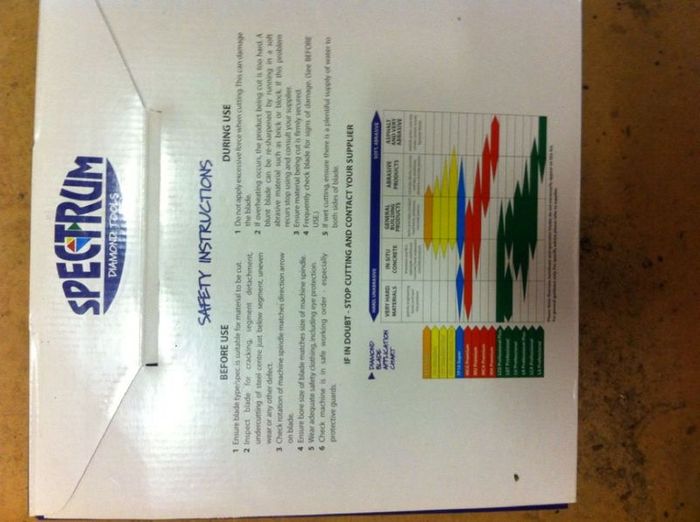 Diamond blade 300 mm Spectrum
