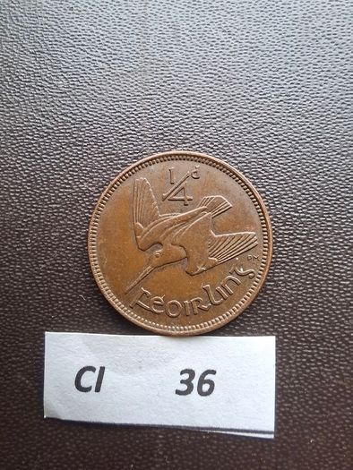 1930 Irish Free State. Farthing. Nice condition!