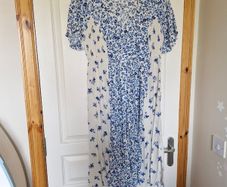 Seraphine maternity luxe summer dress